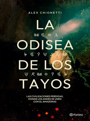 cover image of La odisea de los Tayos